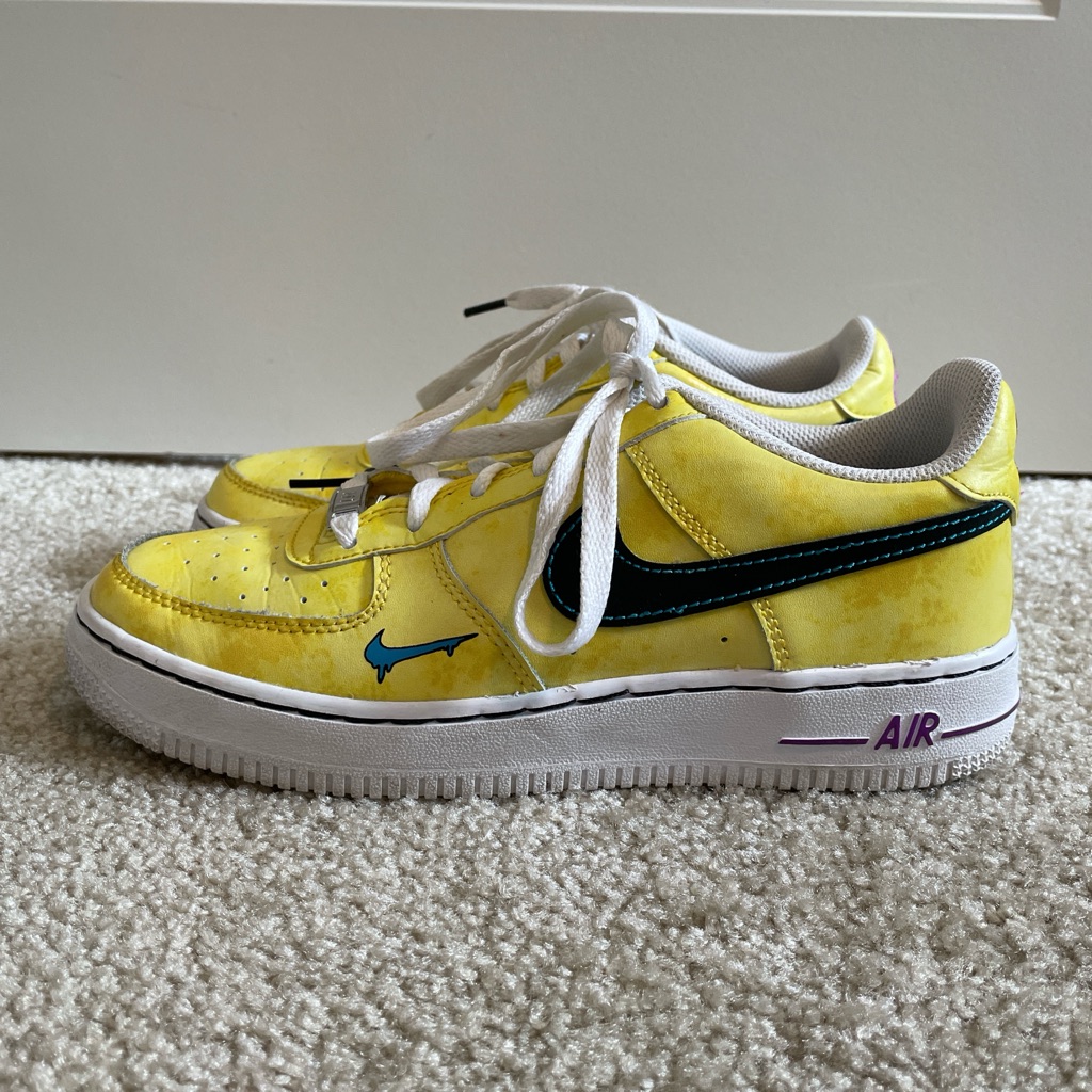Nike Af1 Low Peace, Love, & Basketball Sneakers